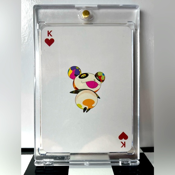 LOUIS VUITTON Murakami PANDA “KING of HEARTS” collectable playing card 👑♥️ - Picture 1 of 5